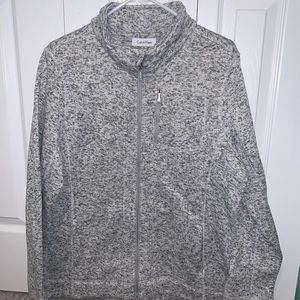 NWT CALVIN KLEIN ZIP UP